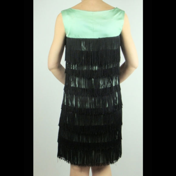 1960's mint FRINGE GOGO DRESS 60's mini XS - Picture 5 of 10